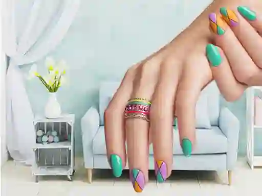 Jwèt Nail Art Puzzle sou entènèt