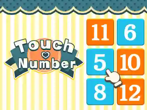 Jwèt Touch Number sou entènèt