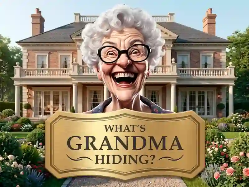 Jwèt What's Grandma Hiding sou entènèt