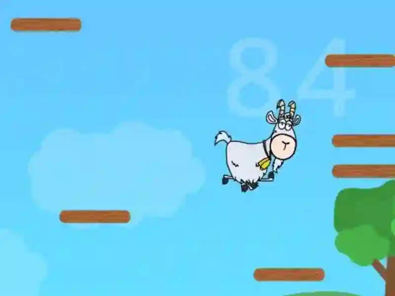 Jwèt Goat Jump sou entènèt
