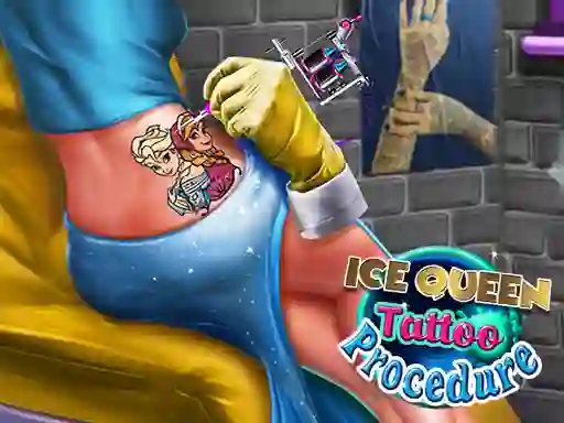Jwèt Ice Queen Tattoo Procedure sou entènèt