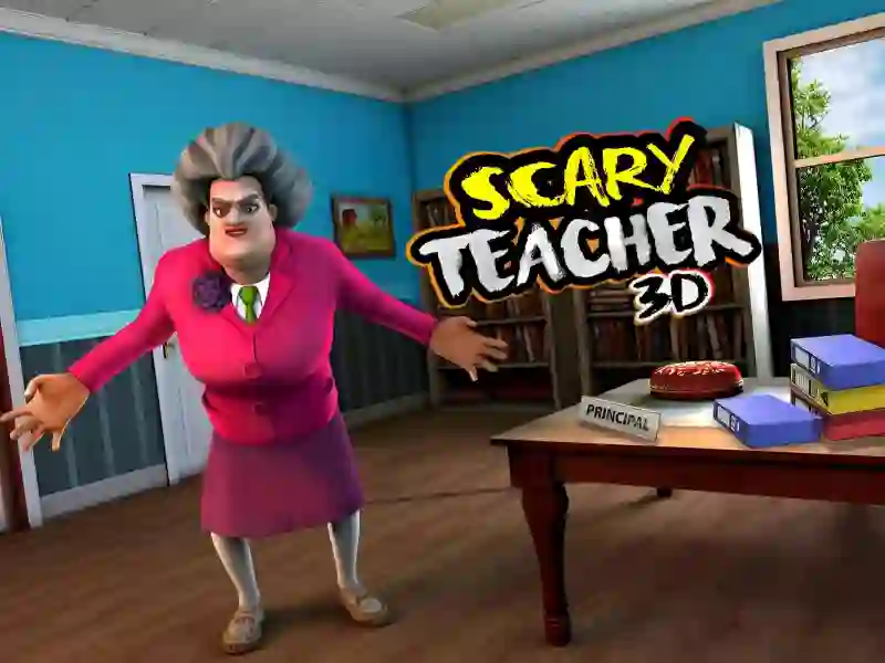 Jwèt Scary Teacher 3D sou entènèt