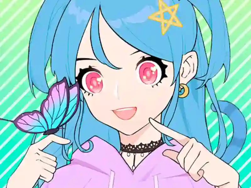 Jwèt Anime Avatar Design sou entènèt