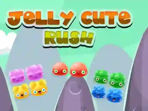 Jwèt Cute Jelly Rush sou entènèt