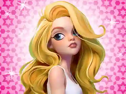 Jwèt Super Fashion Stylist Dress Up 3d sou entènèt
