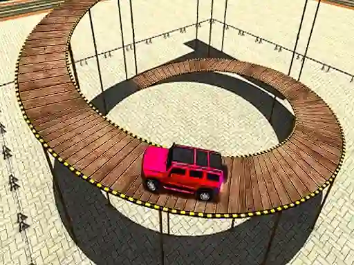 Jwèt Impossible Tracks Prado Car Stunt sou entènèt