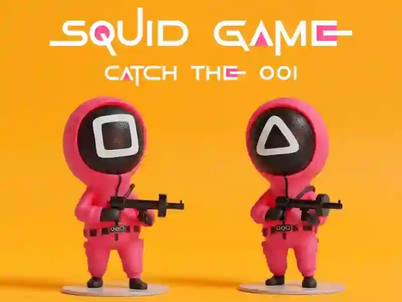 Jwèt Squid Game:Catch The 001 sou entènèt