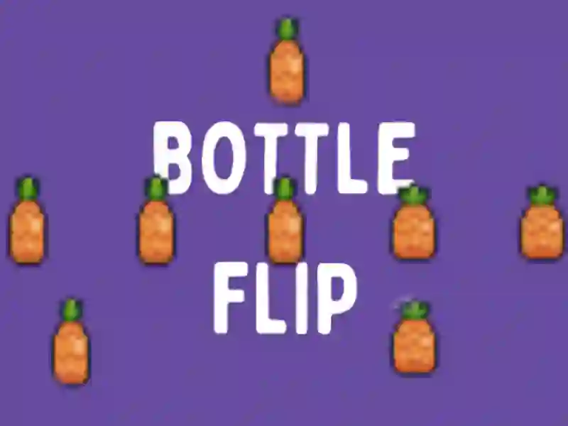 Jwèt Bottle Flip sou entènèt