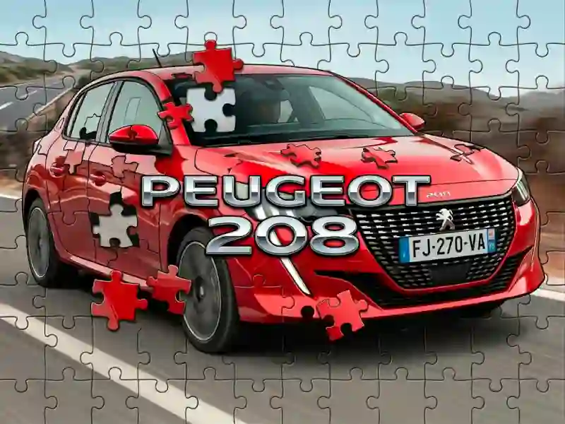 Jwèt Peugeot 208 sou entènèt