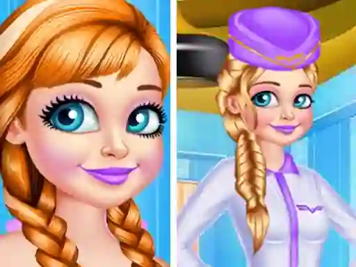 Jwèt Princess Stewardess sou entènèt