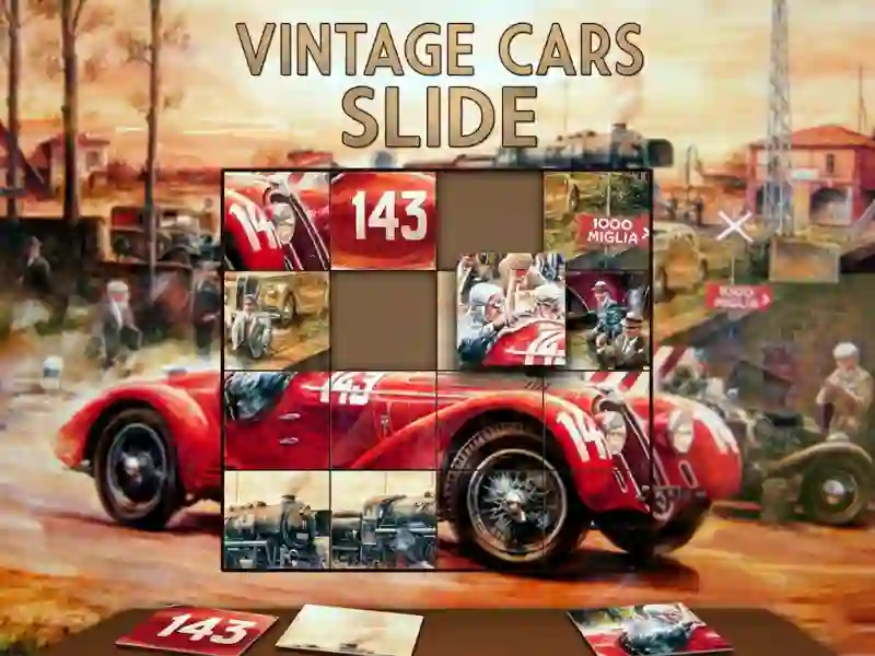 Jwèt Vintage Cars Slide sou entènèt