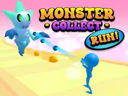 Jwèt Monster Collect Run sou entènèt