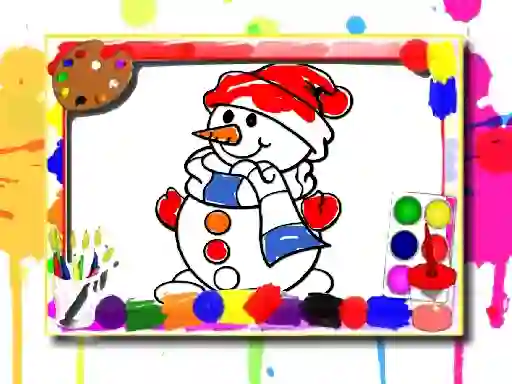 Jwèt Winter Coloring Book sou entènèt