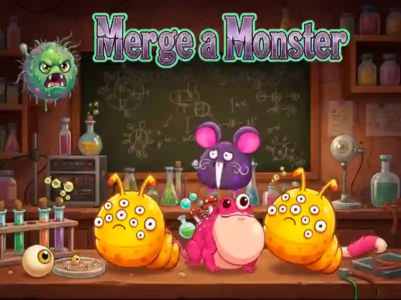 Jwèt Merge a Monster sou entènèt