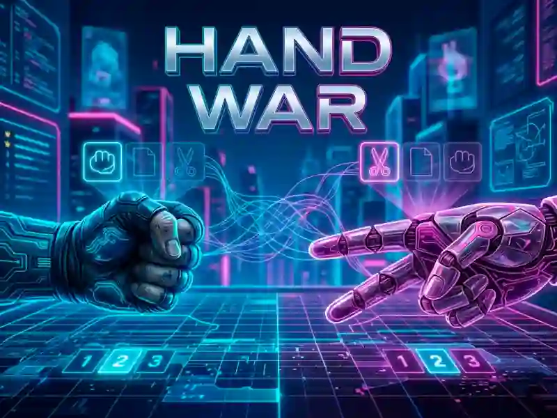 Jwèt Hand War sou entènèt