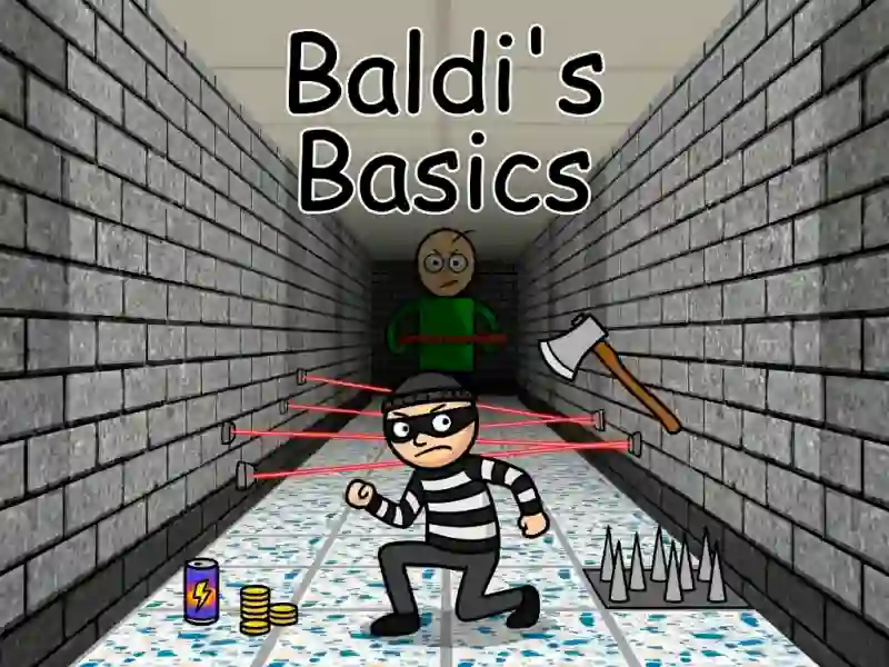 Jwèt Baldi's Basics sou entènèt
