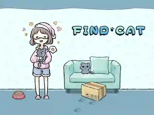 Jwèt Find Cat sou entènèt