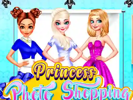 Jwèt Princess Photo Shopping Dressup sou entènèt