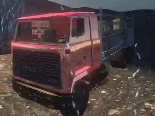 Jwèt Simulated Truck Driving sou entènèt