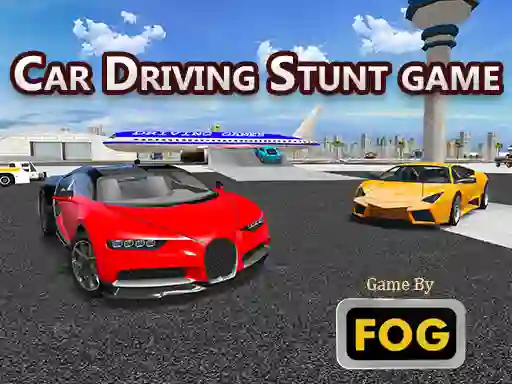 Jwèt Car Driving Stunt Game sou entènèt