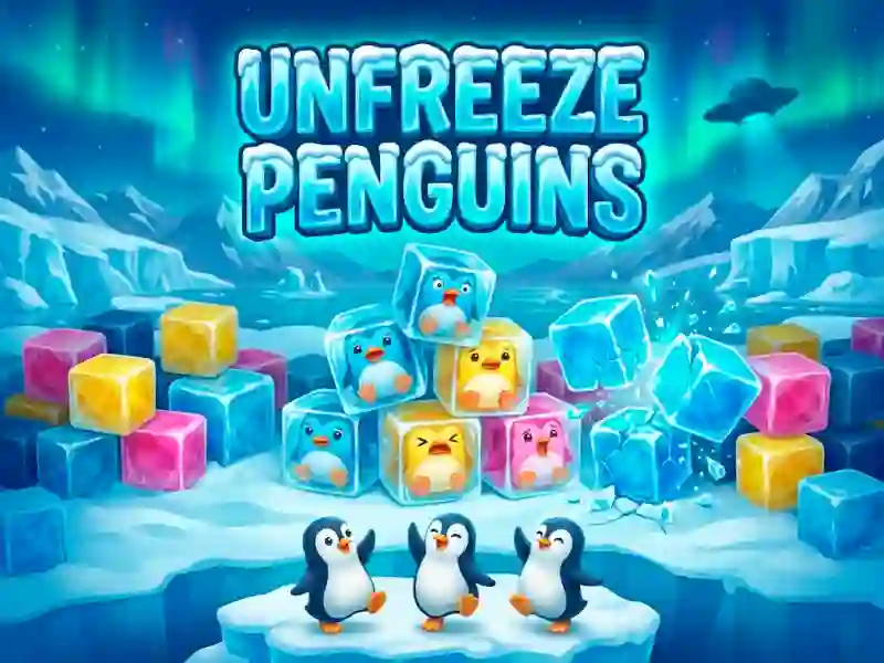 Jwèt Unfreeze Penguins sou entènèt