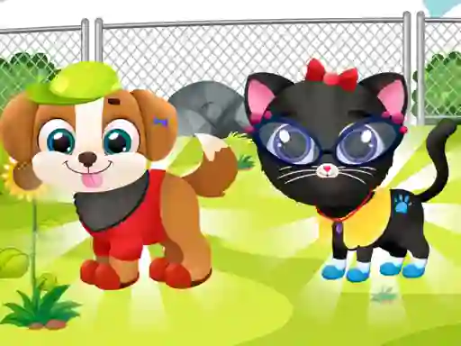 Jwèt Pets Beauty Salon sou entènèt