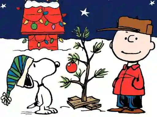 Jwèt Snoopy Christmas Jigsaw Puzzle sou entènèt