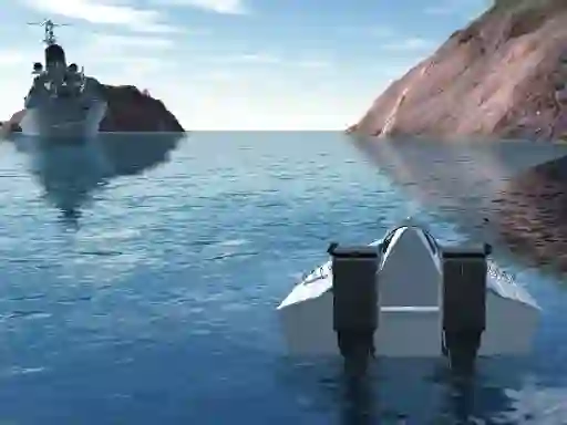 Jwèt Boat Simulator sou entènèt
