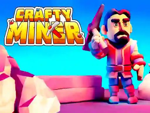 Jwèt Crafty Miner sou entènèt