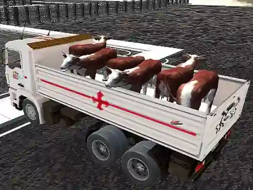 Jwèt Truck Transport Domestic Animals sou entènèt