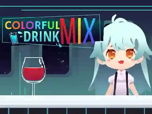 Jwèt Colorful Mix Drink sou entènèt