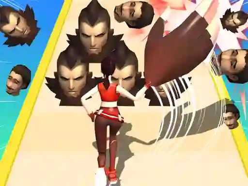 Jwèt Huge Slap Run sou entènèt