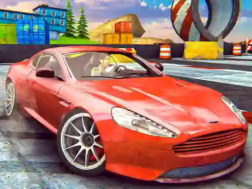 Jwèt Stunt Extreme Car Simulator sou entènèt