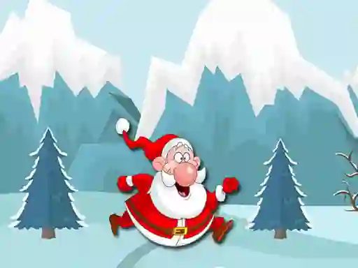 Jwèt Santa Running sou entènèt