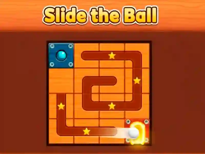 Jwèt Slide the Ball sou entènèt