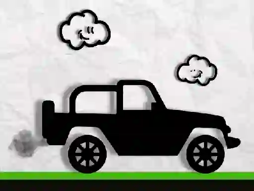 Jwèt Paper Monster Truck Race sou entènèt