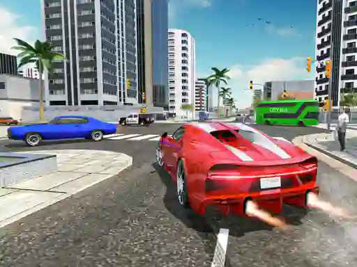 Jwèt Extreme Real Car Driving 2025 sou entènèt
