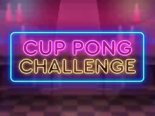 Jwèt Cup Pong Challenge sou entènèt