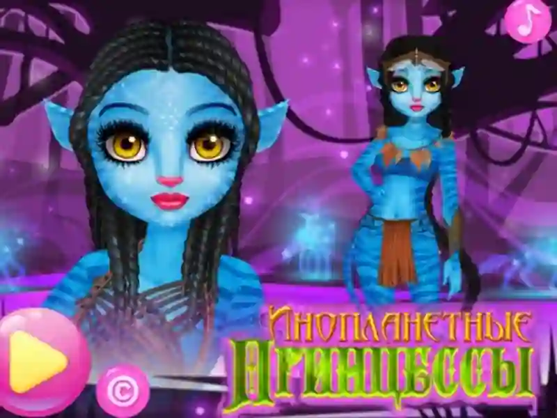 Jwèt Alien Princess sou entènèt