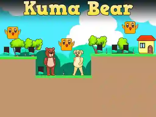 Jwèt Kuma Bear sou entènèt