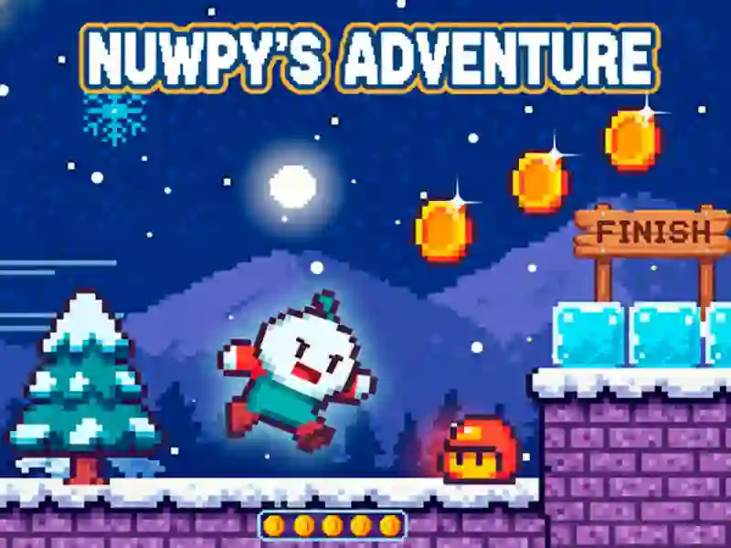 Jwèt Nuwpy's Adventure sou entènèt