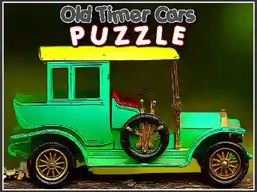 Jwèt Old Timer Cars Puzzle sou entènèt