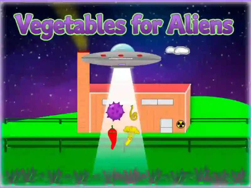 Jwèt Vegetables for Aliens sou entènèt