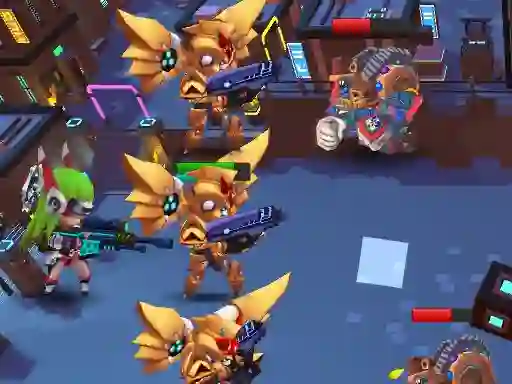 Jwèt Guardians vs Zombies sou entènèt