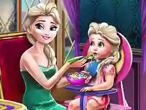 Jwèt Ice Queen Toddler Feed sou entènèt