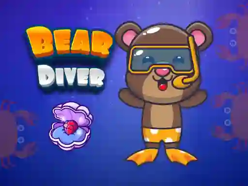 Jwèt Bear Diver sou entènèt