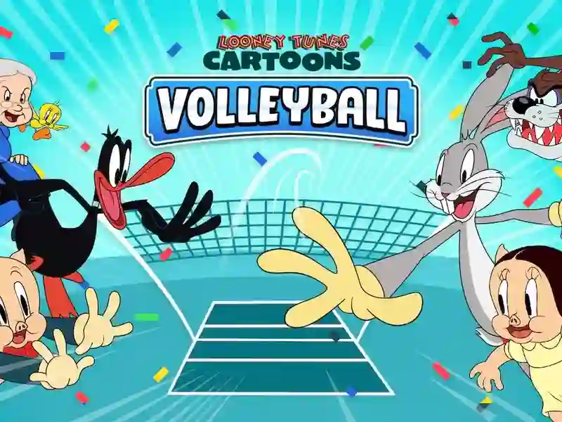 Jwèt Looney Tunes Cartoons Volleyball sou entènèt