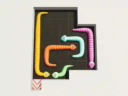 Jwèt Snake Puzzle sou entènèt