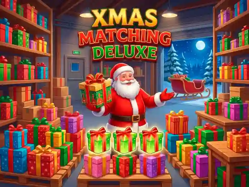 Jwèt Xmas Matching Deluxe sou entènèt