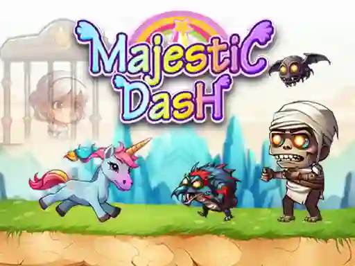 Jwèt Majestic Dash sou entènèt